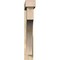 Ekena Millwork Westlake Block Rough Sawn Bracket w/ Offset Brace, Douglas Fir, 6"W x 38"D x 38"H BKT0604X38X38WTL05RDF - alternate 3
